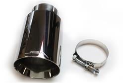 JBA Headers 2.5 in. Chrome Exhaust Tip 8.125 in. Long - Click Image to Close